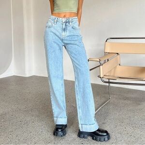 Princess Polly Straight Leg Jeans